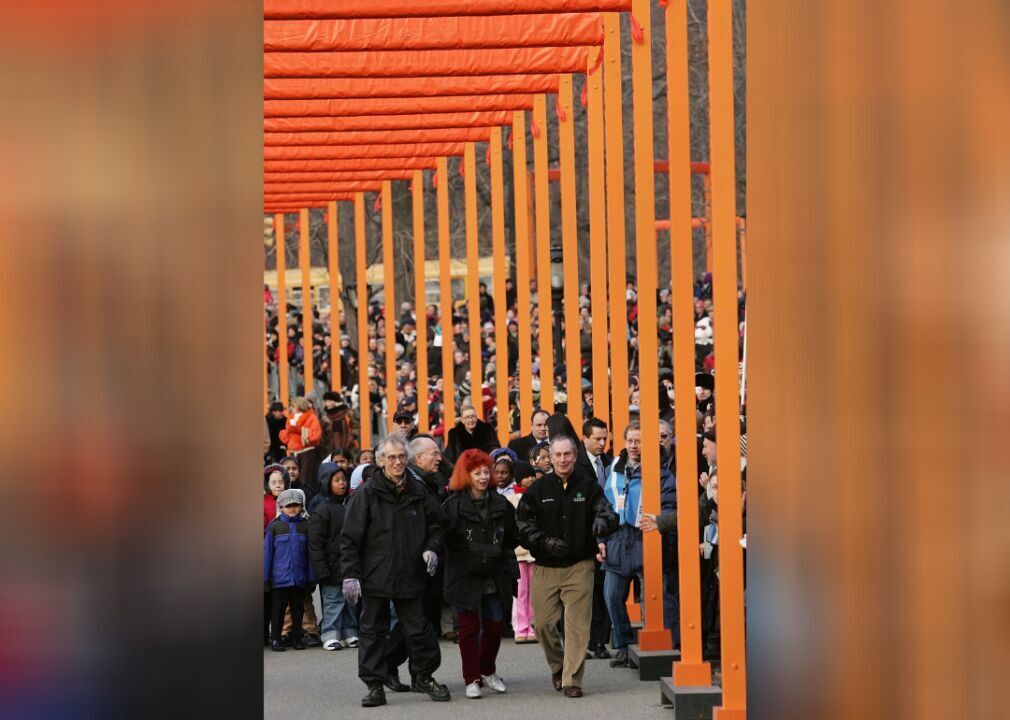 2005: Christo and Jeanne-Claude take on New York City